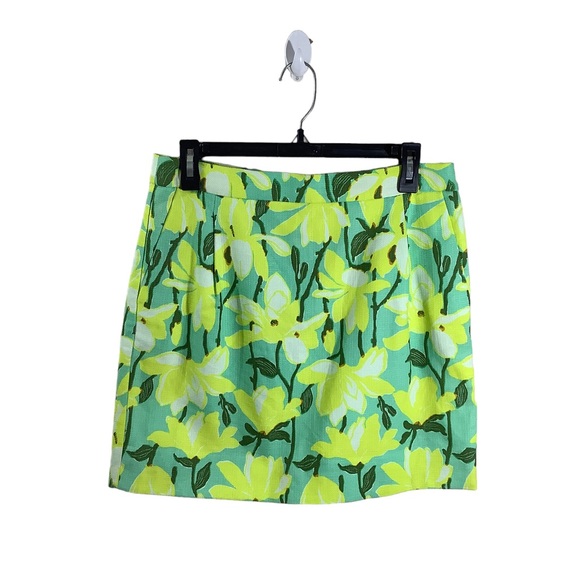 J. Crew Factory Dresses & Skirts - J. Crew Factory Floral Lined Pleated Skirts Casual